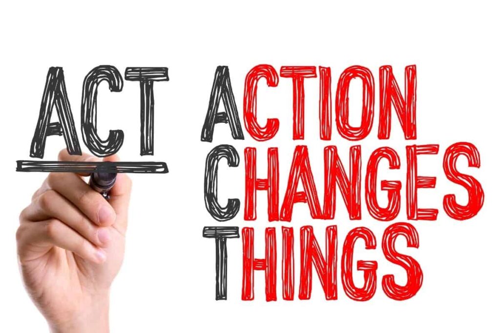 entrepreneurs take action